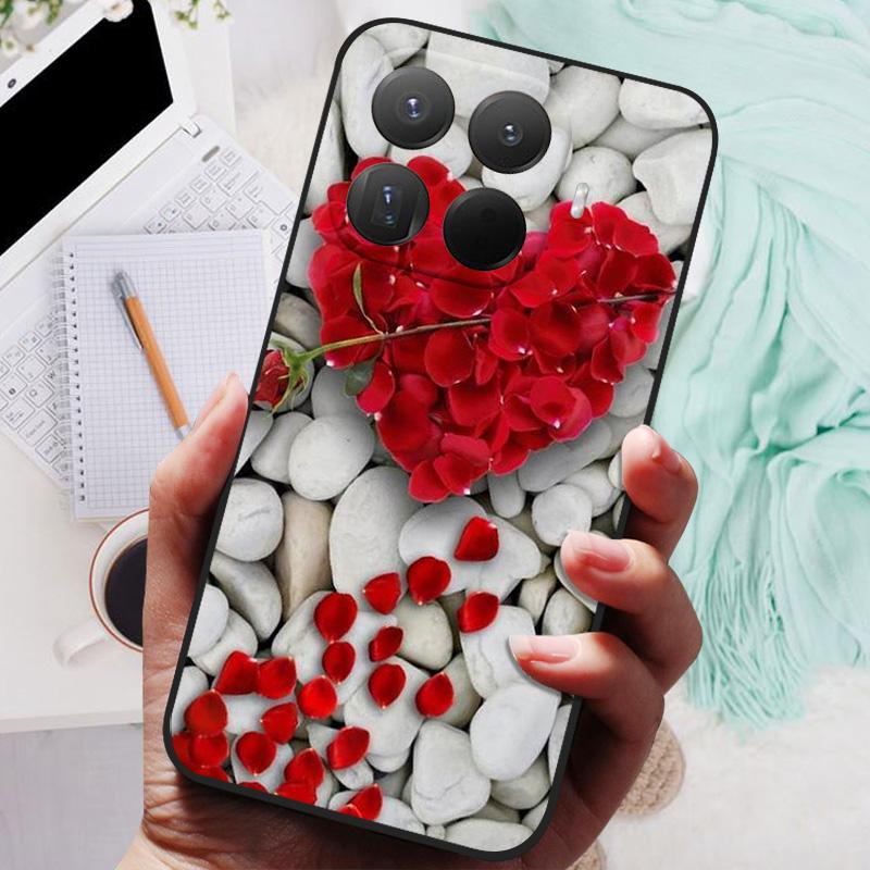 For Xiaomi 15T Pro Case Lion Wolf Silicone Soft Back Cover For Xiaomi Mi 15T Pro Phone Case 15TPro Protective Shell Fundas Coque