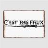 C Est Pas Faux Kaamelott Poster Metal Plaque Wall Pub Decoration Club Bar Wall Decor Tin Sign Poster