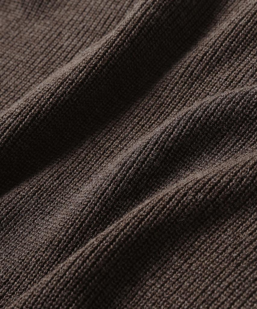 TAILDERN Gould Cotton Wool Knit Vest Brown