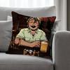 YKMET Game SStrade Pillow Cases for Bedroom Living Room Sofa Home Decor Polyester Cushion Cover with Zipper