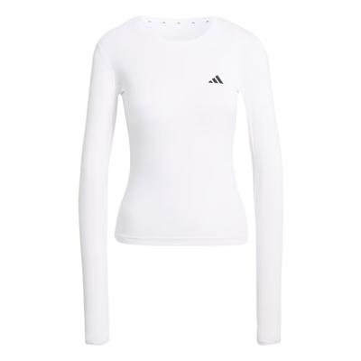 Power Essentials Moisture-Wicking Shaping Crew Neck Long Sleeve Fitness Top Women Tops KD2211