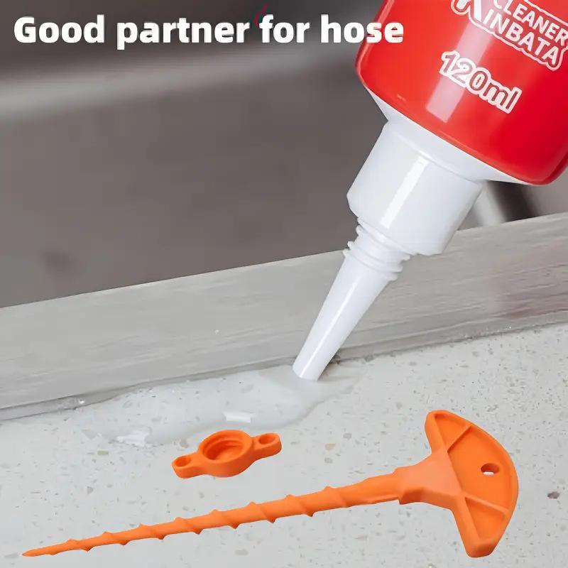 Sealant Nozzle Cleaner Cap 3mm 5mm Sizes for Universal Glue Nozzle Cleaning DIY Multipurpose Tool for Quick Home Repair