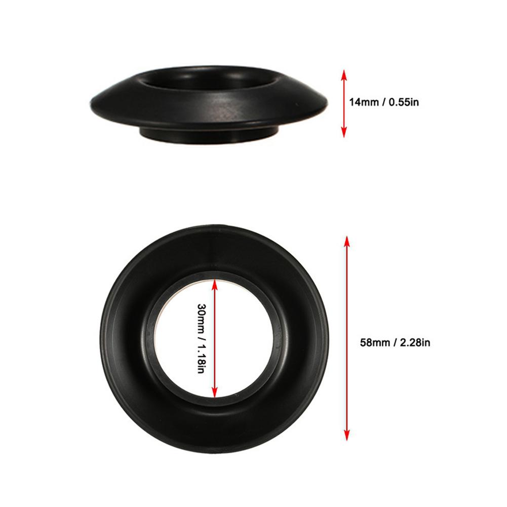 20 Pezzi Anello di Ricambio per Pagaia da Kayak Accessori Paraspruzzi per Barca a Remi, Canoa, Zattera da Esterno 58 X 30mm
