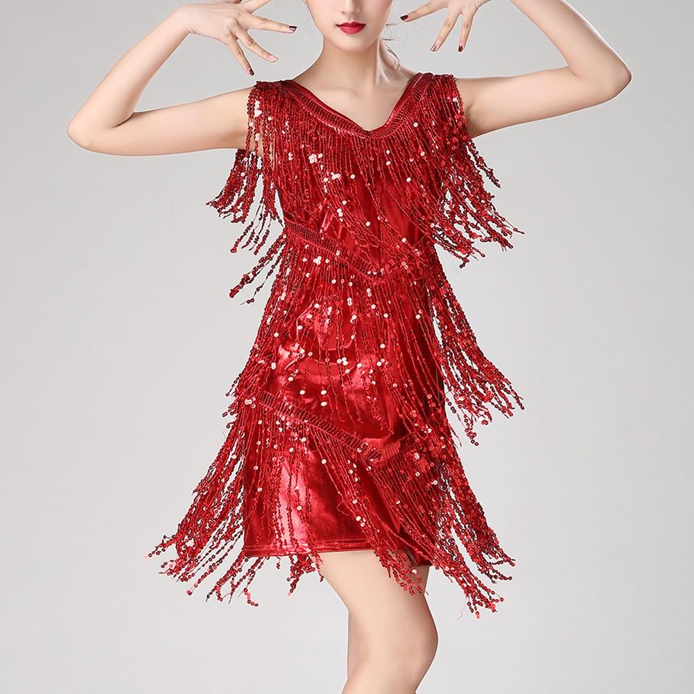 Cha Cha Taneční kostým Plesová párty Klubové šaty Bez rukávů