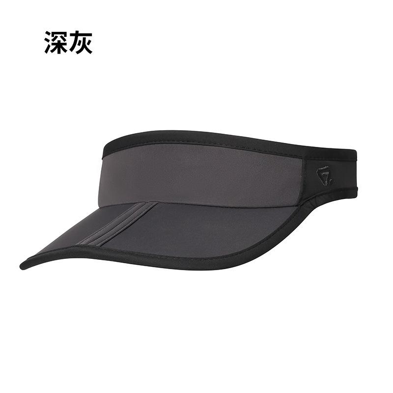 Summer portable folding empty top hat outdoor running sports breathable sun hat men's fashion versatile women's sun hat
