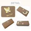Bebe Dayan Round Zipper Embroidered Long Wallet for Women and Perfect for Housewives and Featuring a Bebe Dayan Cat Cute Cat and a Wachifield Flower