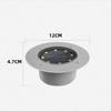 1/4pcs/lot Outdoor Lighting Solar Powered Panel 8 LED Floor Lamps Deck Light  LEDUnderground Light Garden Pathway Spot Lights