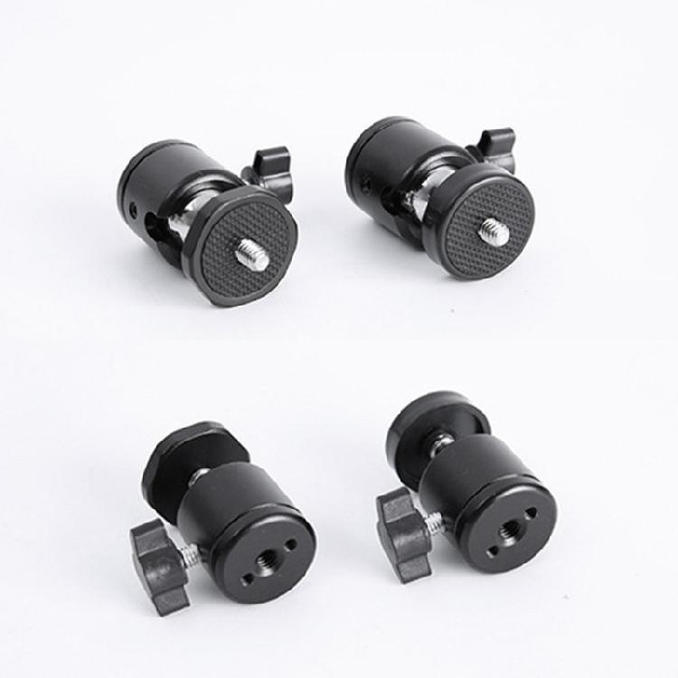 High Compatibility 360 Degree Metal Tripod Round Head For Enhances Stability And MultiAngle Shoot Tripod Accessory