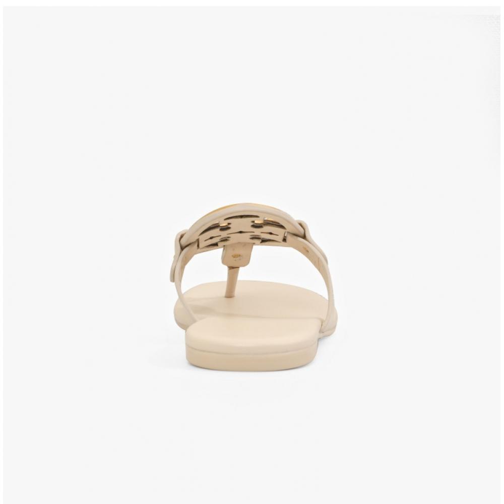 Tory Burch 136593 101 Miller Metal Soft Flip Flop Slippers