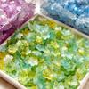100 Piezas/lote 10mm Flores de Colores Cuentas Espaciadoras Acrílicas Para Fabricación de Joyería Pulsera DIY Accesorios de Collar