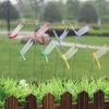 5/10pcs 3D Dragonfly Outdoor Decor Waterproof Vibrant Color Yard Ornament for Flower Arrangement Planter Patio Garden