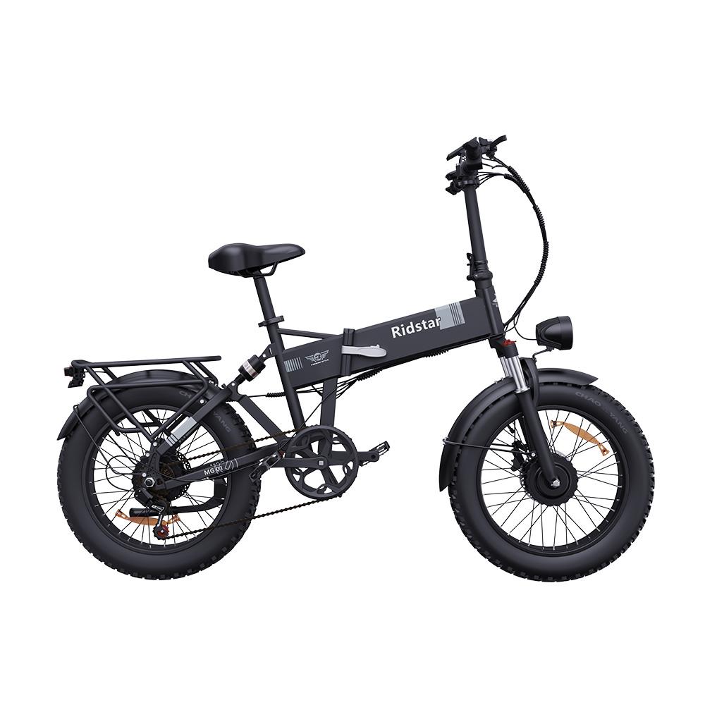 Elektrické kolo Ridstar-H20PRO - Motor 48V 1000W, LCD displej, Doba nabíjení 4-6H, Rychlost ≤45 km/h