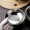 New Stainless Steel Threaded Rice Bowl Dough Round Soup Double Layer Insulated Ramen Bowls Home Tableware Kitchen Accessories
