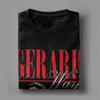 Gerard Way MCR T-shirt dla mężczyzn Casualowe 100% bawełniane koszulki Okrągły dekolt Krótki rękaw T-shirt Unikalna odzież