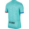 Nike Maglia da Calcio da Uomo a Maniche Corte Aderente con Motivo Geometrico Monocolore Blu Reale DX9820-487