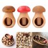 Creative Wooden Nutcracker Mushroom Shaped Easy Cracking Walnut Plier Multifunctional Walnut Opener
