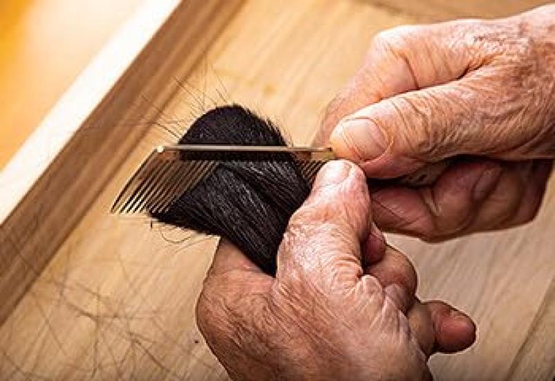 Hiroshima Kumano Pinsel Puder Ziegenhaar Pinsel, Hochwertiges Haar, RE20-4