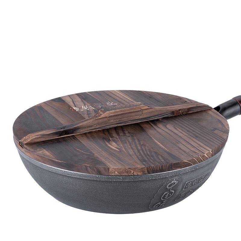 Debo DEP-709 32cm Cast Iron Wok