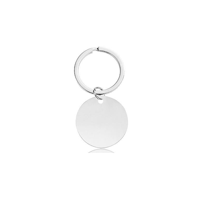 Stainless Steel Laser Engraved Festival Gift Keychain