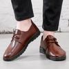 Scarpe da Chef da Uomo Antiscivolo Impermeabili in Pelle - Scarpe da Lavoro da Cucina Nere Resistenti all'Olio
