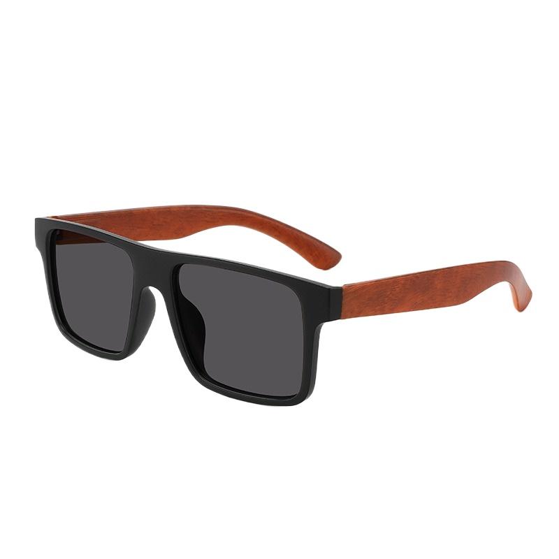 New Retro Uv Resistant Bamboo And Wood Sunglasses Summer Men'S Outdoor Sunshade Driving Eyeglasses Uv400