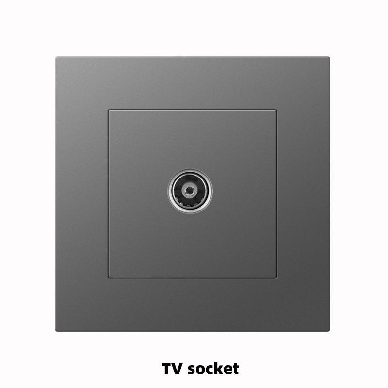 UK 13A Home Electrical Wall Power Switch Socket with USB ,220V Universal Dual 5pin Socket 18W Type-C Quick Charging Plug Outlet,