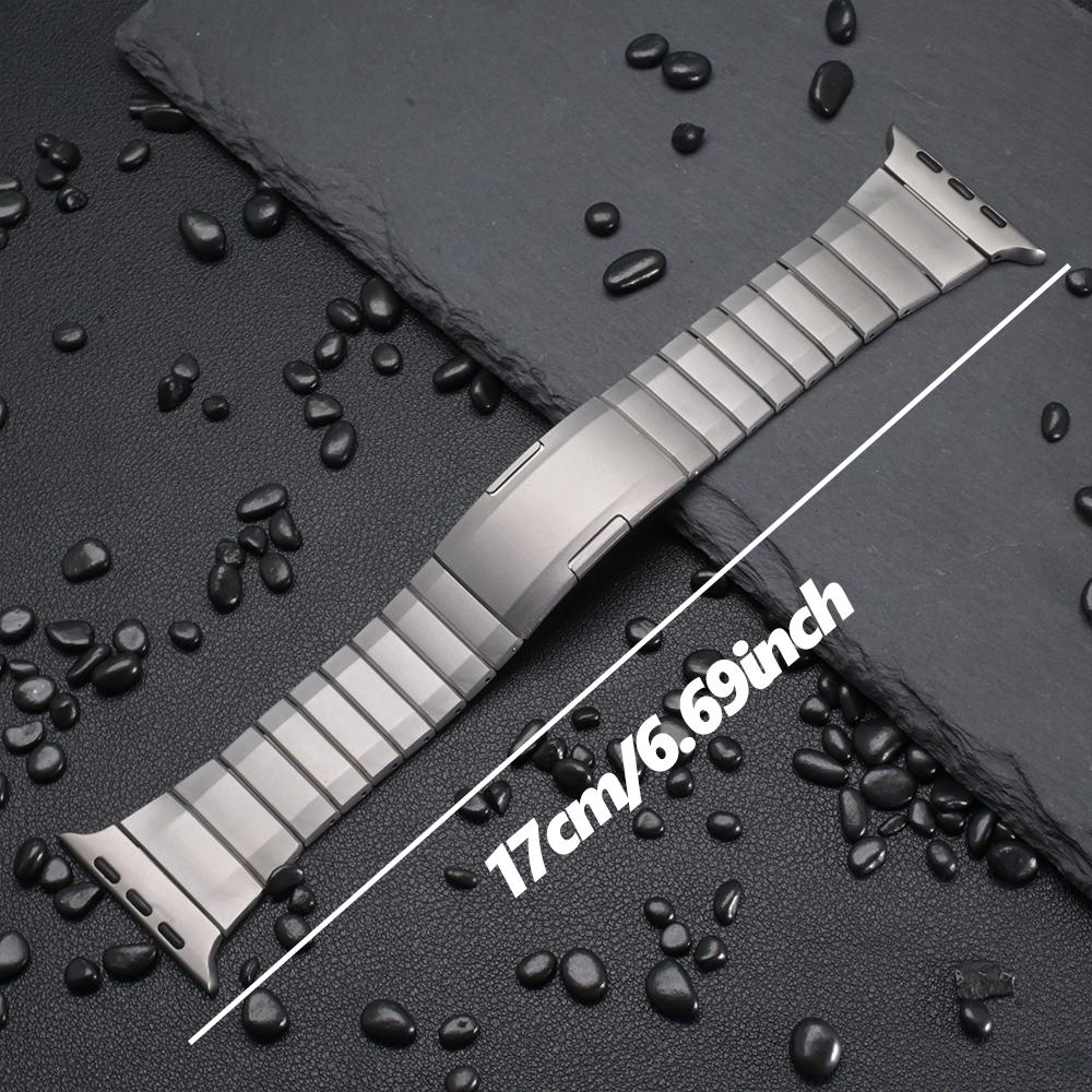 Stainless Steel Band for Apple Watch Ultra 2 49mm 46mm 45mm 44mm 42mm 41mm 40mm 38mm Quick Fit Straps For Iwatch 10 9 7 8 Se 6 5