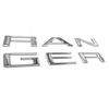 AJH1 Tailgate Insert Letters for Ford Ranger 2019 2020, 3D Raised & Decals Letters, Tailgate Emblems