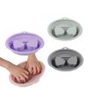 Professional Manicure Hand Soak Basin Silicone Ergonomic Design For Nail Salon Use Waterproof Sturdy Simple Maintenance