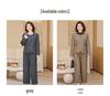 Spring 2026 Stylish Suit: Mother's Day Top & Jacket Set for Middle-Aged Women