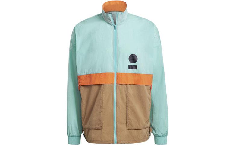 Куртки Adidas Мужские Разноцветные Стойка Умеренная Другое GU1758 L