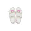 Crocs Resin Comfortable Versatile Kids Sandals Kids Sandals White Pink 210028-1NG