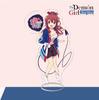 Anime Acrylic Stand Action Figure Toy The Demon Girl Next Door PVC Acrylic Stand Machikado Mazoku Desktop Stand Model Toy Gift