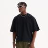 Men's Clothing | High End Boxy Fit Trendy Brand Pure Cotton Short, Wide, Short Sleeved Multi-color Solid Color Men's T-shirt
