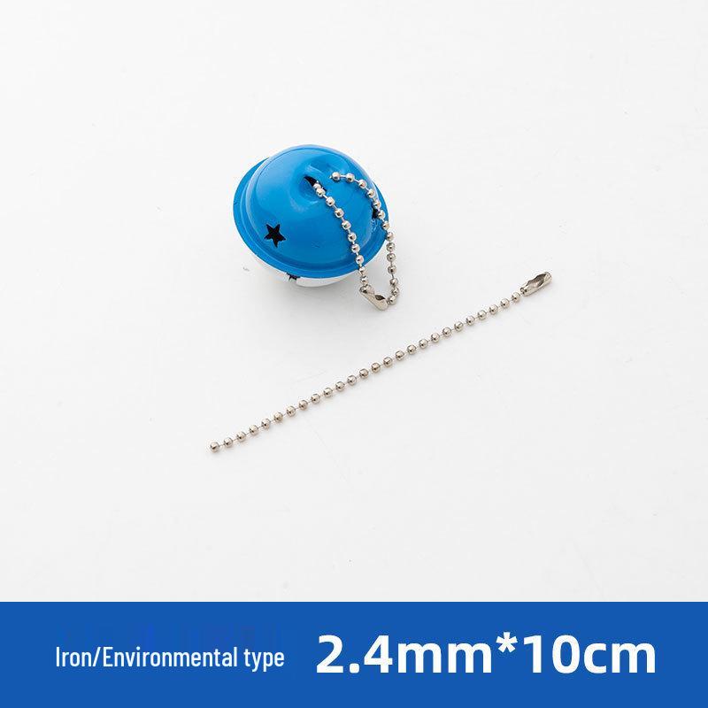 1.5/2.4mm Metal Ball Chain for Tags & Plush Toys - Round Bead Chain