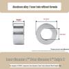 Thickened Aluminum Alloy Gasket: Round Shaft Bushing, Sleeve Washer, M6-M12.