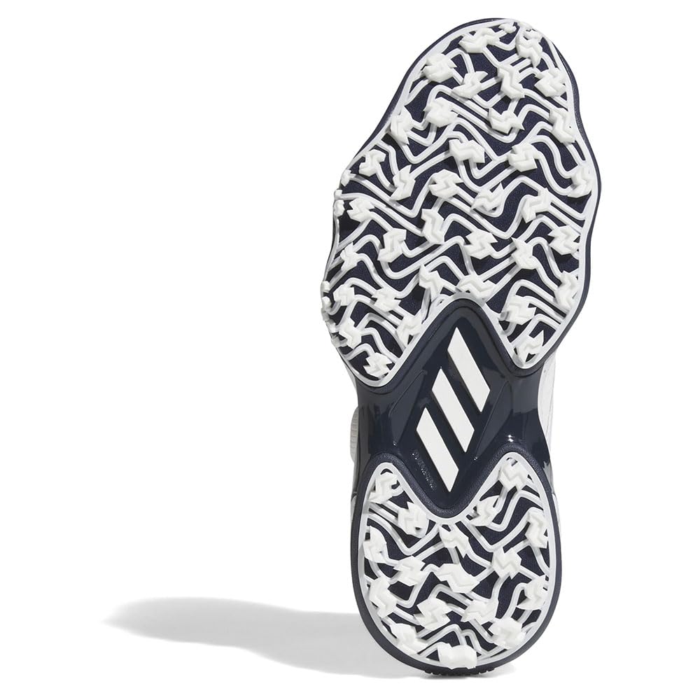 Golf Shoes Code Chaos 25 Boa Footwear Navy cm 2E [Adidas Golf] Women's White/Silver Metallic/College 24.5