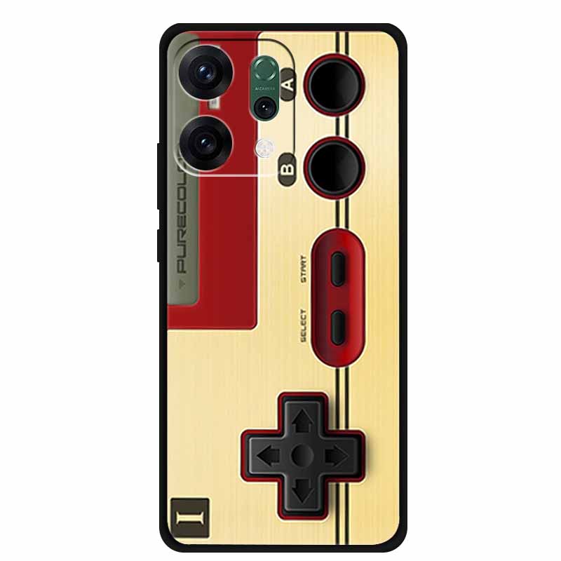 Für Oppo Reno 14 Pro Hülle Cartoon Muster Weiches Silikon TPU Hüllen Für Oppo Reno14 Pro Handyhüllen Neues Reno 14Pro CPH2739 Fundas