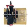 PWK Pure Black/Red Baked Paint Carburetor for Off-road Motorcycle & ATV Racing (21-34mm).