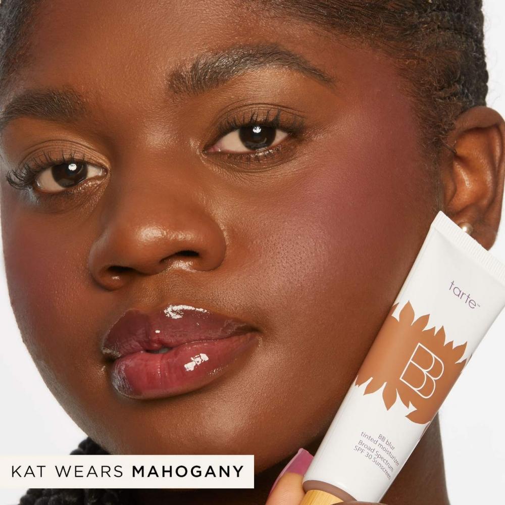 Tarte Bb Blur Natural Matte Tinted Moisturizer Broad Spectrum Spf 30 Sunscreen 0.33 Oz  10 Ml Deep Deep