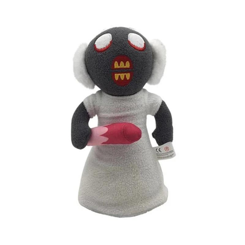 

25см Игра ужасов Хэллоуин Бабушка Мультфильм Плюшевые набивные животные Коллекционные игрушки Подарки Для 25*14*8cm белый