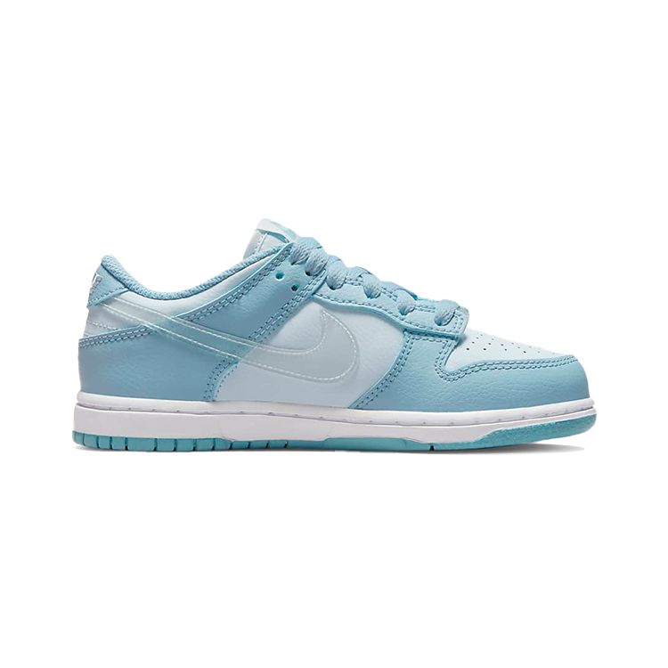 Nike Dunk Low PS Aura Clear Çocuk Spor Ayakkabı Mavi Aşınmış-Mavi Beyaz DH9756-401
