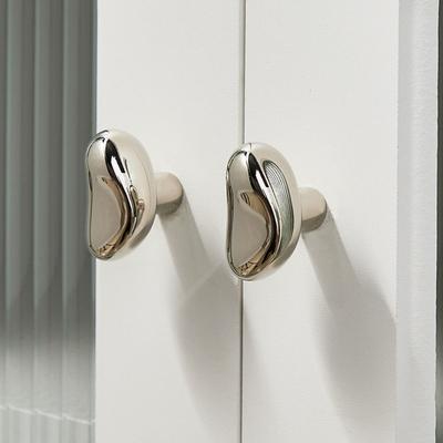 Zinc Alloy Cabinet Handles Solid Gold/Silver Drawer Knobs Nordic Vintage Antique Style Wardrobe Handles Home Improvement