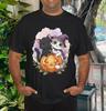 Cute Witch Cat And Pumpkin Halloween 2023 Halloween T-Shirt