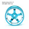 4Pcs 1/10 Aluminum Alloy Wheel Hub Accessory RC Parts Fit for HSP 94123 Touring Drift CarBlue