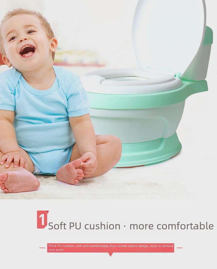 Kids' Potty Training Urinal: Unisex Infant Toilet with Simulation Design
