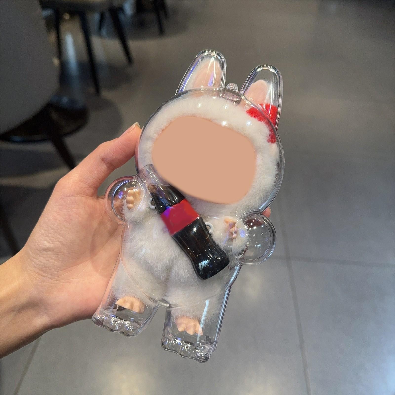 

Толстый виниловый чехол для фигурки, Сверхпрозрачный вид, Ударопрочный и износостойкий One Size