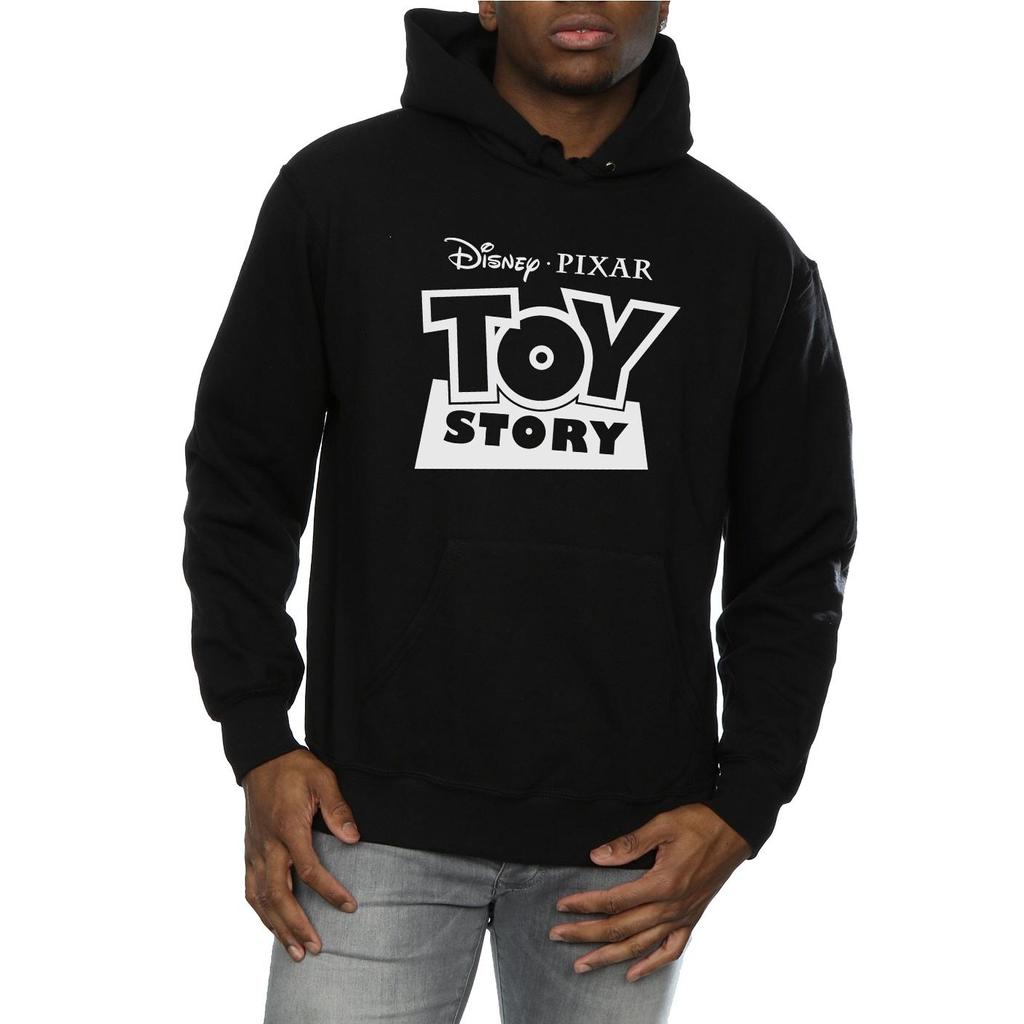 Disney Mens Toy Story Logo Outline Hoodie