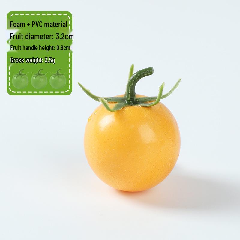 Seven-Color Foam Cherry Tomato Simulation for Display & Photography
