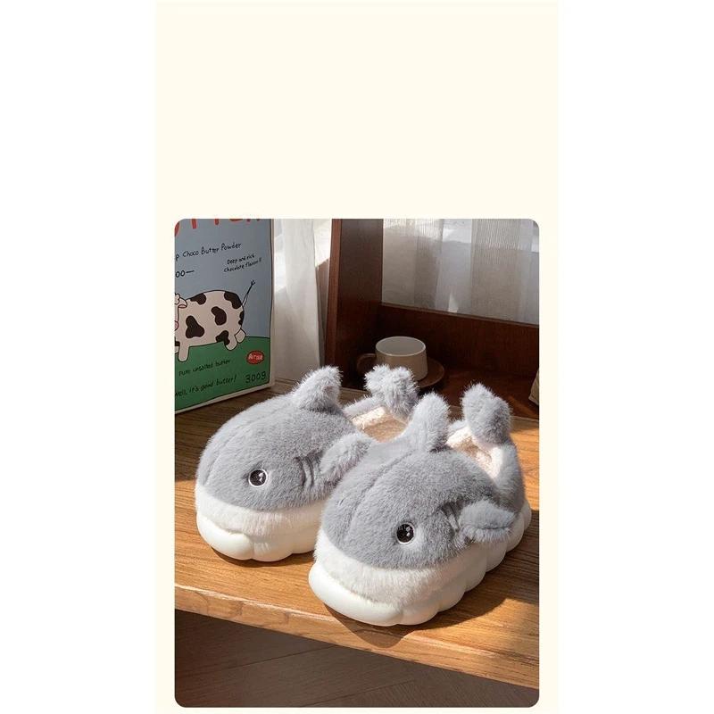 Herren- und Damen-Winter-Indoor-Warme All-Inclusive-Hausschuhe mit Samt und rutschfester Baumwollferse